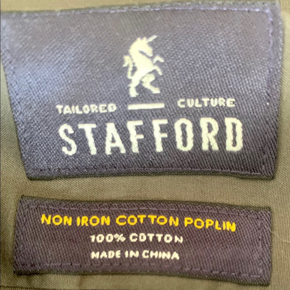Stafford Button Up Dress Shirt - Picture 3 of 4